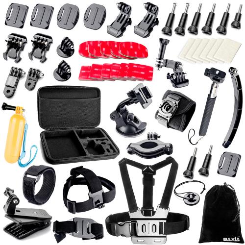 BAXIA TECHNOLOGY 38-in-1 Accessories for GoPro HERO 5 Session 4 3  3 2 1 Cameras